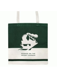 SHPRAC02 Shopper Recycled Cotton - Agatha Christie, Murder On The Orient Express